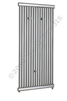 stainless steel vertical dual energy radiator HOVE 1460/710 JIS Europe
