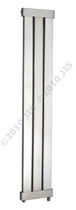 stainless steel vertical dual energy radiator ARUN 1460/275 JIS Europe