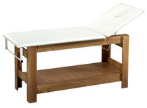 stationary facial bed WOODEN RELAX BMP Srl