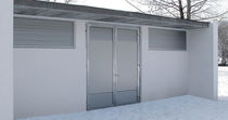 steel double swing door  Auroport GmbH