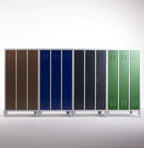 steel locker for public buildings (finish in natural paint) MONOPLUS Dieffebi