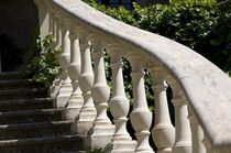 stone balustrade Castello Monaci Decor