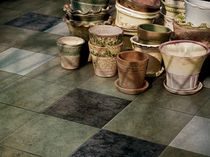 stone look porcelain stoneware floor tile (FloorScore certified, low VOC emissions) ECOCYCLE Crossville