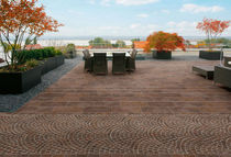 stone look porcelain stoneware tile for exterior floors DOLOMITI : ROSSO Emilceramica S.p.A.