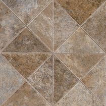 stone look PVC tile DEVON BURNT RUSSET DUPONT