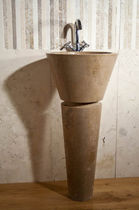 stone pedestal washbasin CONO PDR SRL PIETRA DI RAPOLANO