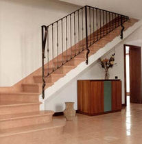stone quarter-turn masonry staircase  edilizia marmi