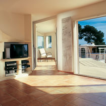 stone vertical hot-water radiator CONTEMPORAINE : ORIGINE by Michel Cinier CINIER