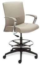 stool for offices with casters INSIGHT DECORA by Stylex Stylex
