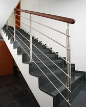 straight masonry stone staircase  Kevala Stairs Limited