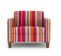 striped fabric for upholstery (Greenguard&reg; certification) MIX  Momentum Textiles