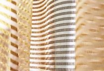 striped linen fabric SHIMMER KINNASAND