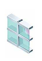structural curtain wall (aluminium and glass) BLASTMAX� Oldcastle BuildingEnvelope