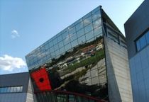 structural curtain wall (aluminium and glass)  ALUTECNICA sas