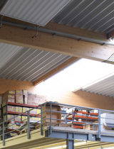 structural prefabricated wood panel (for roofs)  Muller Holzbau GmbH 