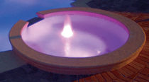 submersible fiber optic light SAVI X-STREAM BUBBLER KIT SAVI Pool and Spa