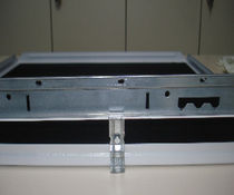 suspended ceiling structure with hidden profiles TWIN CLIP METALSCREEN