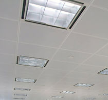 suspended ceiling with hidden structure CLIP-IN Burgess Architectural Products Ltd.