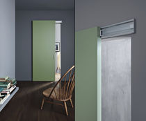 suspended sliding door DRIVE � JADE GREEN MAT LACQUER Designity