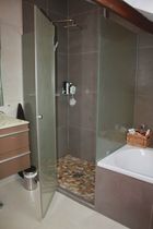swing shower screen NATURA Miroiterie RIGHETTI