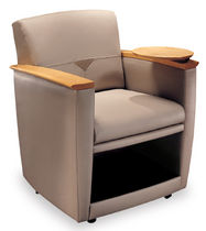 tablet armchair NEWPORT by Wooding Design JOFCO