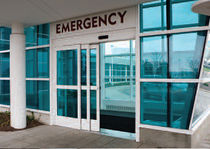telescopic automatic door for commercial buildings PROSLIDE&trade; TELESCOPING Horton Automatics