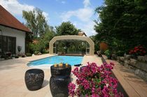 telescopic high pool enclosure SAN MARINO PARADISO INTERNATIONAL