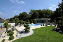 telescopic high pool enclosure RIMINI PARADISO INTERNATIONAL