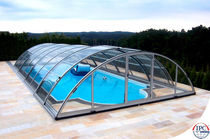 telescopic mid-high pool enclosure UNIVERSE Alukov HZ