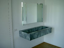 tempered glass wall-hung washbasin B-GLASS  B.lab Italia
