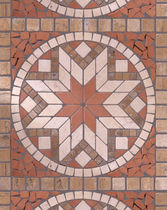 terracotta mosaic tile DECORI SANNINI