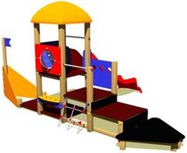 thematic play structure THE CERO RANGE Parques Infantiles Isaba