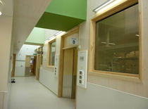 thermal insulation glass panel (with blinds integrated) ROYAL UNITED HOSPITAL  Glass Tech Facades 
