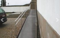 threshold access ramp for the disabled  Johnson Screens