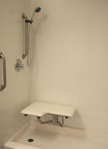 tip-up shower folding seat for the disabled THE AVALON Seabridge BATHING