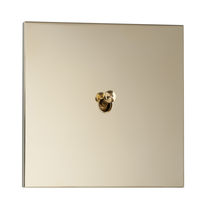 toggle light switch with metal finishing SYDNEY : LAITON MIROIR LUXONOV
