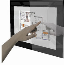touch-screen for home automation system DPC15-C1 G.P. TECNO srl