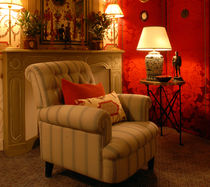traditional armchair BLANDINE by Yves Hallard  PIERRE FREY tissus