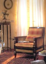 traditional armchair P3 - MOKA PREGNO