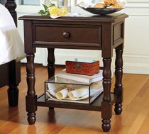 traditional bed-side table KENSINGTON  POTTERYBARN