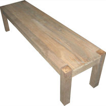 traditional bench in recycled teak RONDA : 140x40x46 Indo Trading Premium