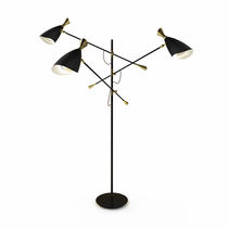traditional brass floor lamp (adjustable arm) DUKE FLOOR Delightfull 