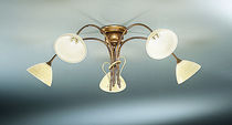 traditional ceiling lamp (glass) SARA: 034/5PL, -6PL, 8PL arte luce