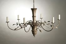 traditional chandelier (bronze) OLIVE LEAF PORTA ROMANA