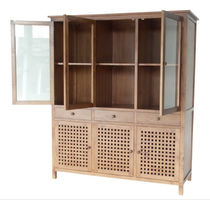 traditional china cabinet VIT-11 : 60x160x188 Indo Trading Premium