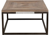 traditional coffee table BASILE BLANC D'IVOIRE
