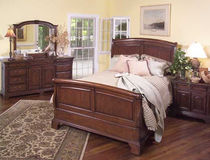 traditional double bed NOTTINGHAM LEDA Furniture