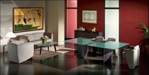 traditional executive glass and leather office desk ZEUS Codutti spa