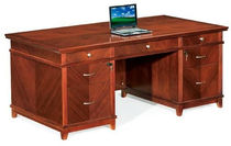 traditional executive wooden office desk CAMBRIDGE Absolute Furniture Industries