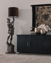 traditional fabric floor lamp LITTLE BOY EGO zeroventiquattro